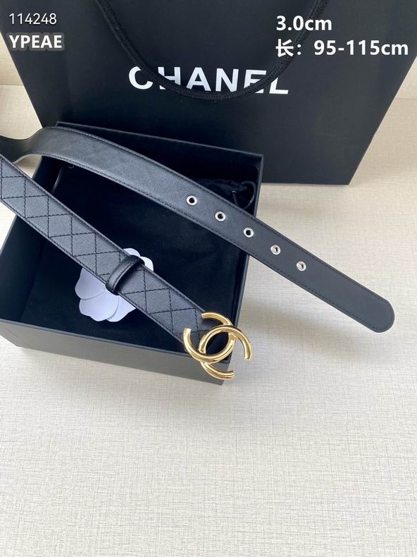 Chanel belt 30mmX95-115cm 8L (7)